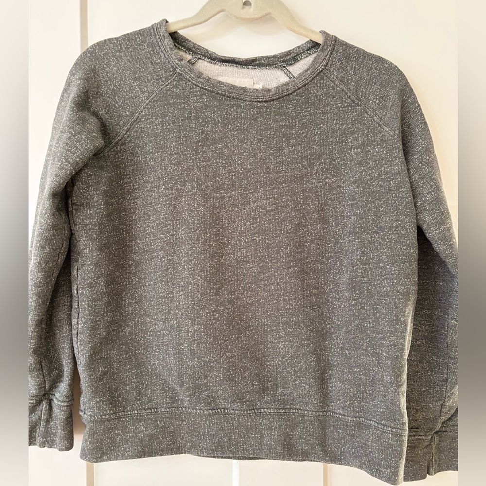 Pact Sweatshirt Pullover Green 100% Organic Cotton Crew Neck Sustainable size S‎
